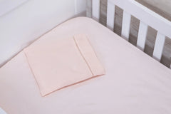 JOGO DE LENÇOL 3 PEÇAS BERÇO AMERICANO/NACIONAL - NUDE