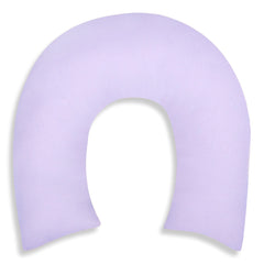 PROTETOR DE PESCOÇO - LILÁS COM BRANCO