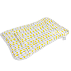 COLCHONETE PORTÁTIL C/ MOSQUETEIRO - LOSANGO AMARELO