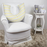 ALMOFADA DE AMAMENTAÇÃO - LOSANGO AMARELO