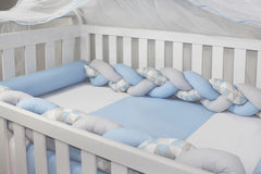 KIT DE BERÇO DUO - LOSANGO AZUL