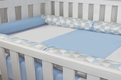 KIT ROLO - 06 PÇS - LOSANGO AZUL