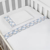 JG. DE LENÇOL AMERIC. 03 PÇ - LOSANGO AZUL