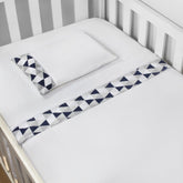 JG. DE LENÇOL AMERIC. 03 PÇS - LOSANGO MARINHO