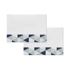 FRONHA ESTAMPADA - LOSANGO MARINHO