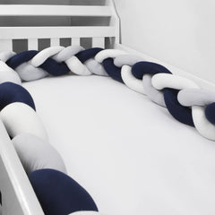 PROTETOR DE BERÇO TRANÇA 4,00 MTS - MARINHO