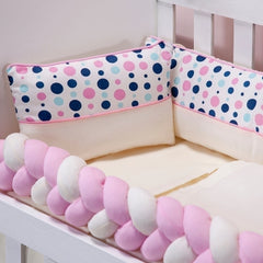 Kit mini berço fofura 100% algodão 09 peças - Duda