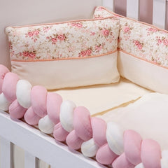 Kit mini berço fofura 100% algodão 09 peças - Eliz