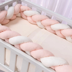 Kit mini berço happy 07 peças - salmão e palha