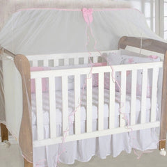 Mosquiteiro avulso para berço - rosa