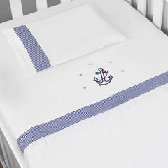 JG. DE LENÇOL AMERIC. 03 PÇS - NÁUTICO