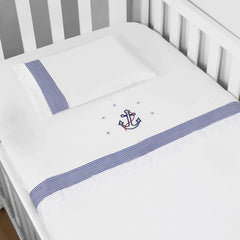 JG. DE LENÇOL AMERIC. 03 PÇS - NÁUTICO