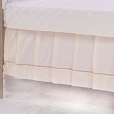 Saia de Berço Americano Ponto Palito Microfibra - Palha