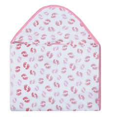 TOALHA C/ CAPUZ SOFT - PEZINHOS ROSA