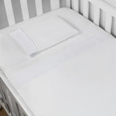 JOGO DE LENÇOL MINI BERÇO 03 PÇS - PIQUET BRANCO