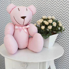 URSINHO COM LAÇO - POÁ ROSA