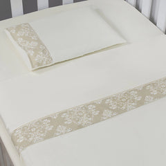 JG. DE LENÇOL AMERIC. 03 PÇS - PROVENÇAL DOURADO