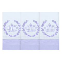 BABETE BORDADA 03 PÇS - REALEZA