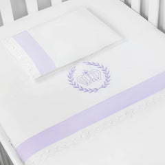 JG. DE LENÇOL AMERIC. 03 PÇS - REALEZA LILÁS