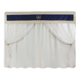 CORTINA DE VOIL - REALEZA MARINHO COM CAQUI