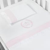 JG. DE LENÇOL AMERIC. 03 PÇS - REALEZA ROSA