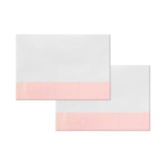 FRONHA ESTAMPADA - ROSA COM BRANCO