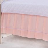 Saia de Berço Americano Ponto Palito Microfibra - Salmão