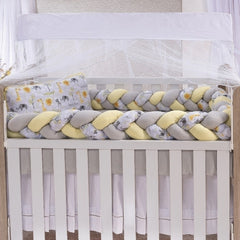 KIT BERÇO SLIM 08 PEÇAS 100% ALGODÃO - BICHINHOS