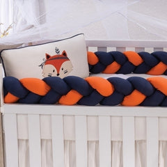 KIT BERÇO SLIM 08 PEÇAS 100% ALGODÃO - RAPOSA