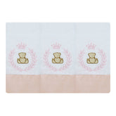 BABETE BORDADA 03 PÇS - THED