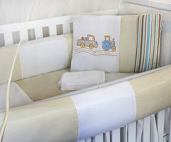 KIT KIDS COM MOSQUITEIRO COMUM 07 PEÇAS - TRANSPORTE