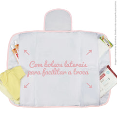 TROCADOR PORTÁTIL C/ BOLSOS - POÁ FERRUGEM