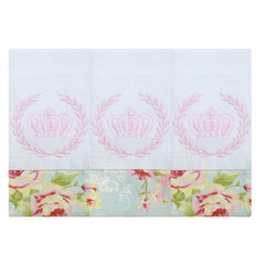 BABETE BORDADA 03 PÇS - URSA REALEZA