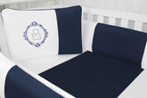 KIT DE BERÇO KID´S - URSO ARABESCO MARINHO