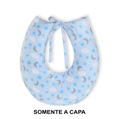 Capa De Almofada Amamentação Mt - Soninho Azul