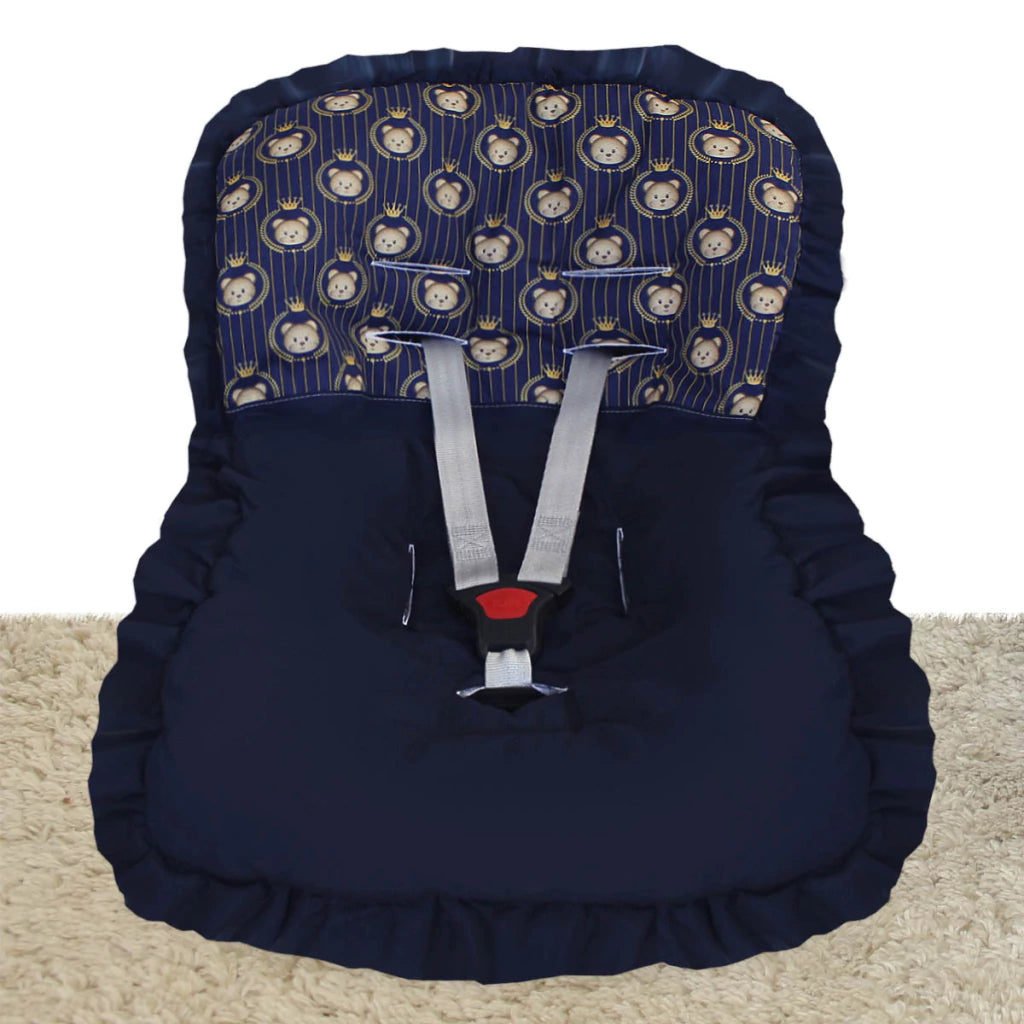 Capa De Bebê Conforto At - Ursinho Príncipe