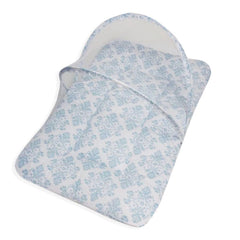 COLCHONETE PORTÁTIL C/ MOSQUETEIRO - PROVENÇAL AZUL COM BRANCO