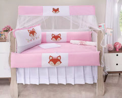 Kit De Berço Aconchego 10 Peças - Raposa