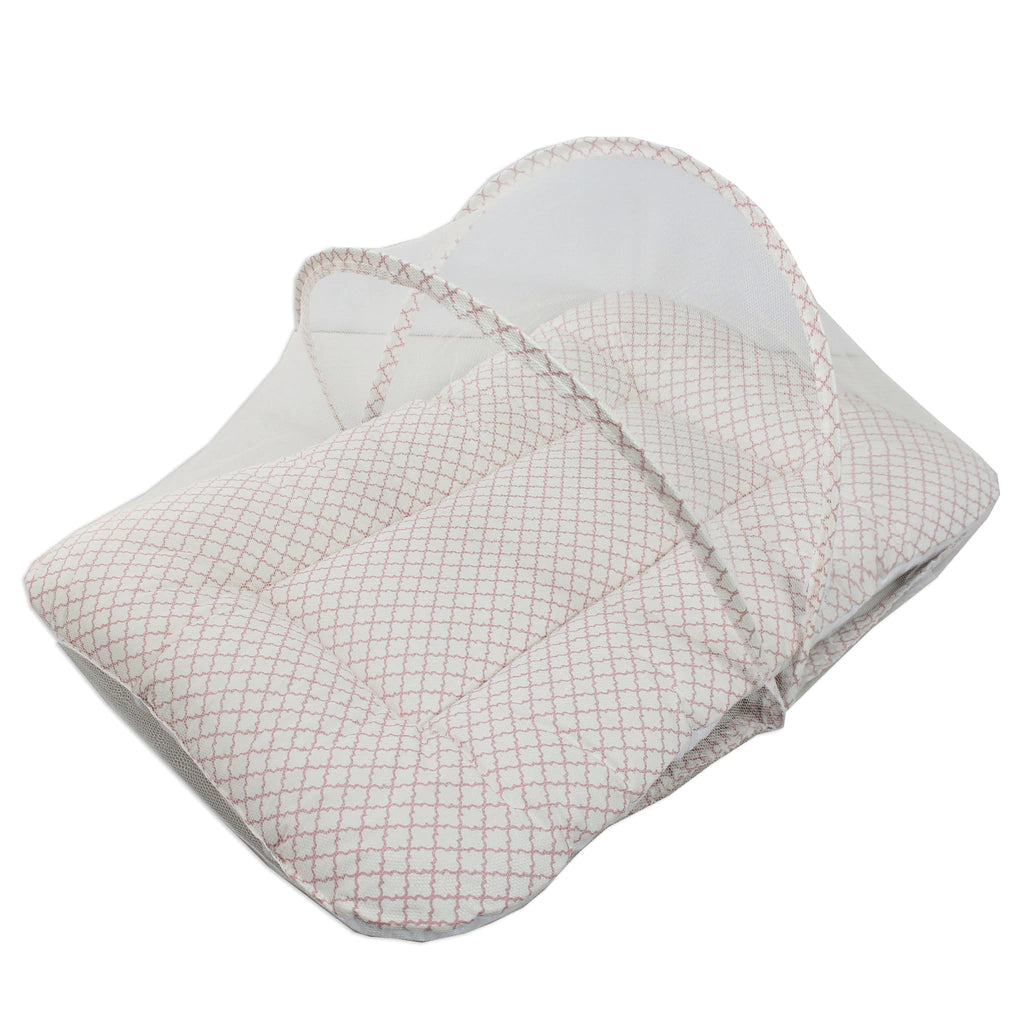 COLCHONETE PORTÁTIL C/ MOSQUETEIRO - ZÔO ROSÊ