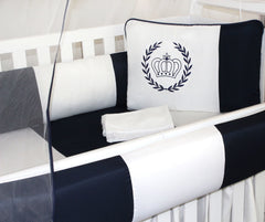 KIT KIDS COM MOSQUITEIRO COMUM 07 PEÇAS - REALEZA MARINHO