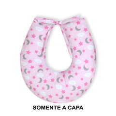 Capa De Almofada Amamentação Mt - Soninho Rosa
