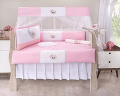 Kit De Berço Aconchego 10 Peças - Amiguinhas