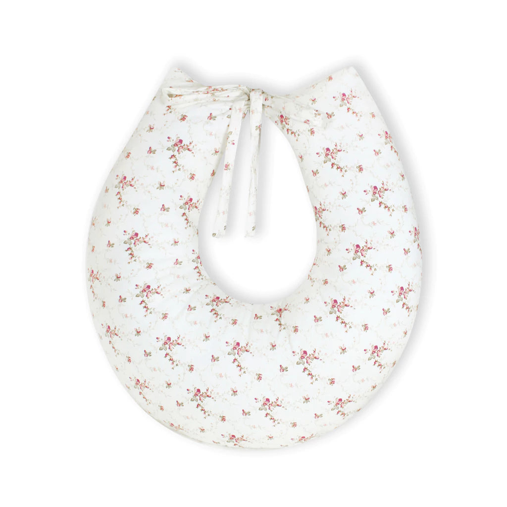 Almofada Amamentação Mt - Floral Ferrugem