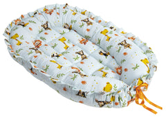 Ninho Redutor Para Bebê - Safari Laranja