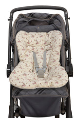 Capa De Carrinho - Floral Ferrugem