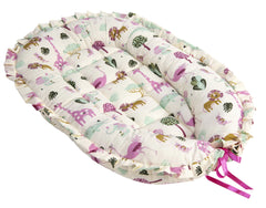 Ninho Redutor Para Bebê - Girafa Pink