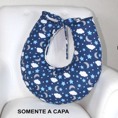 Capa De Almofada Amamentação Mt - Soninho Marinho