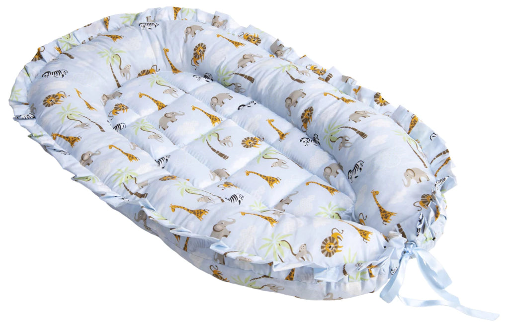 Ninho Redutor Para Bebê - Floresta Azul