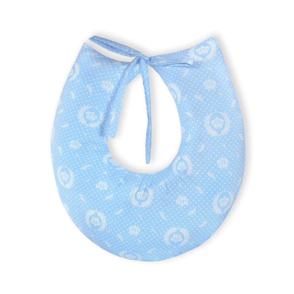 Almofada Amamentação Mt - Nobreza Azul Bebê