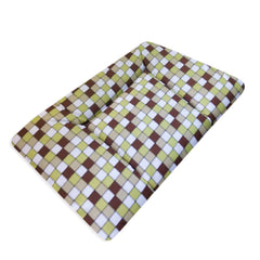 COLCHONETE PORTÁTIL C/ MOSQUETEIRO - XADREZ VERDE